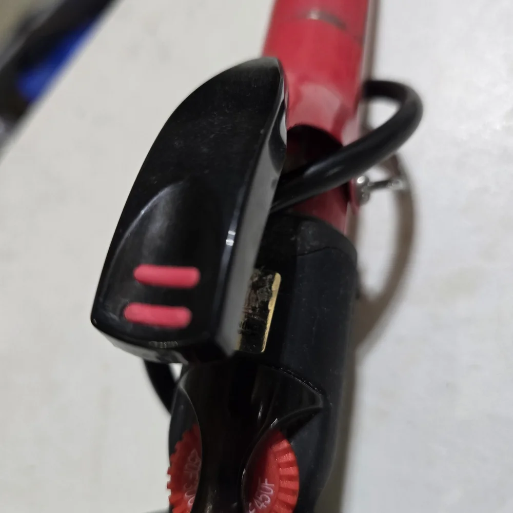 FHI Heat Curling Iron, Platform Bounce Pro, Red And Black